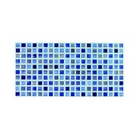 W40545 Cubique Blue 20x40 cm Gol. B W40545 Cubique Blue 20x40 cm Gol. B